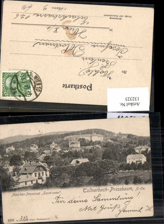 132323,Tullnerbach Pressbaum Mädchen Pensionat Teilansicht