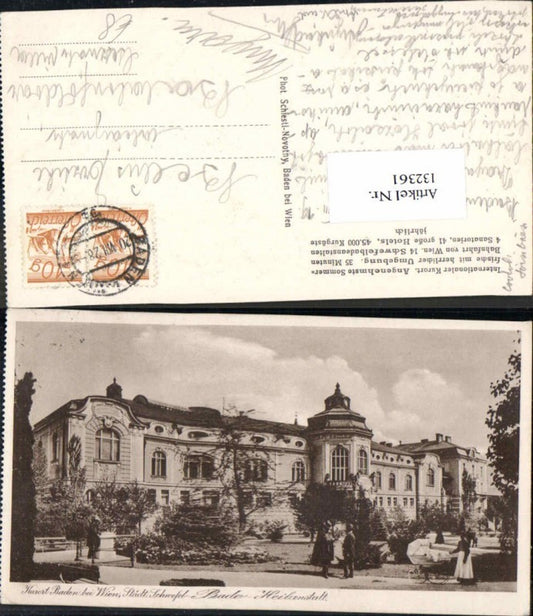 132361,Baden bei Wien Heilanstalt