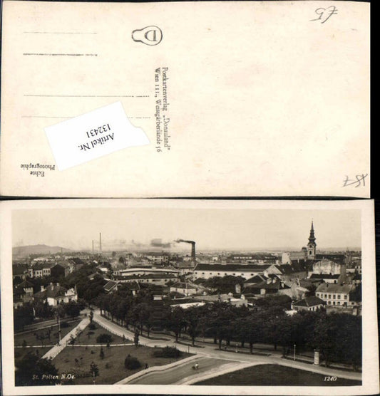 132431,St Pölten Teilansicht 1935