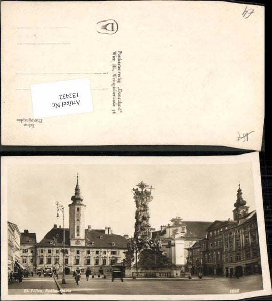 132432,St Pölten Rathausplatz 1935