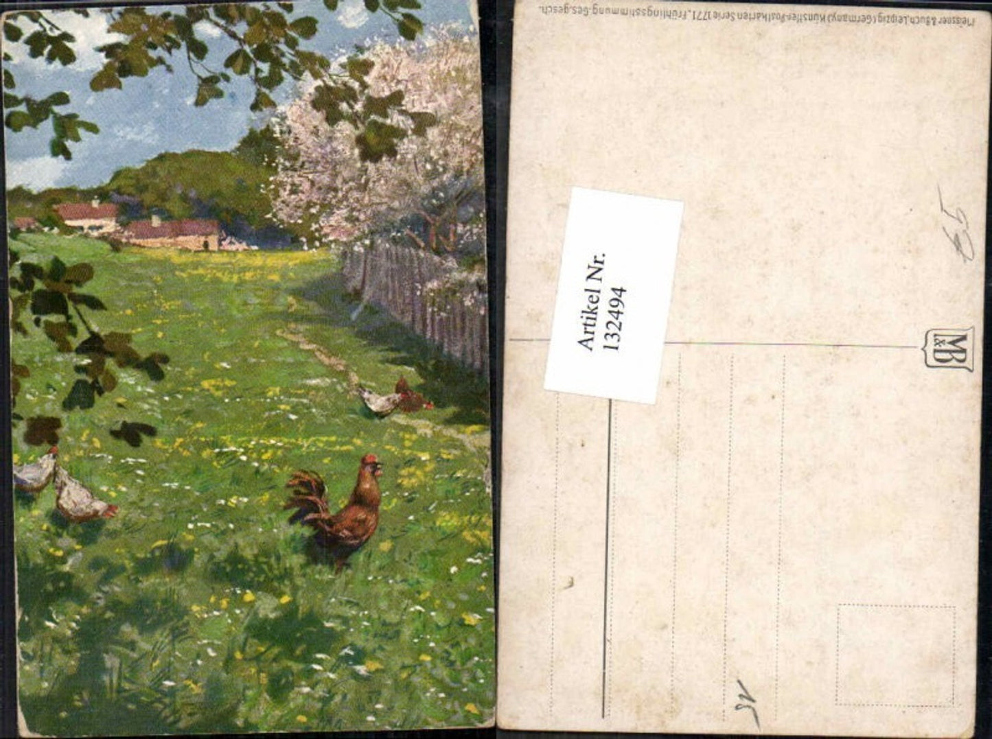 132494,Meissner & Buch Leipzig 1771 Frühlingsstimmung