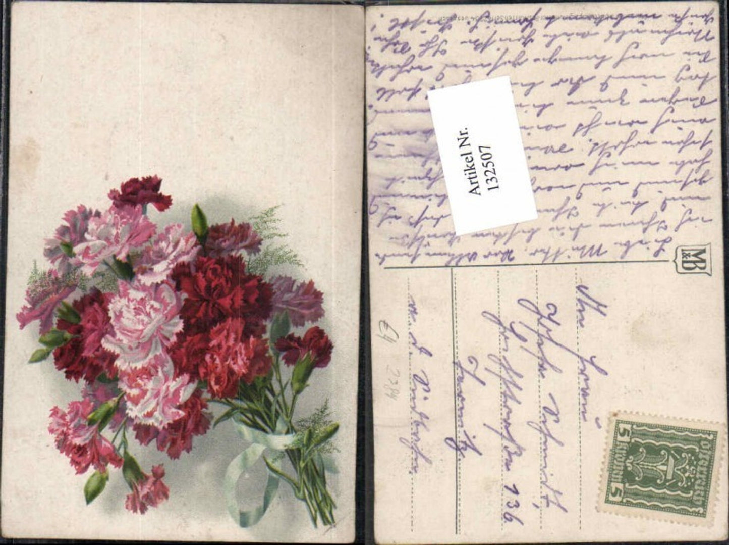 132507,Meissner & Buch Leipzig 2284 Blumen