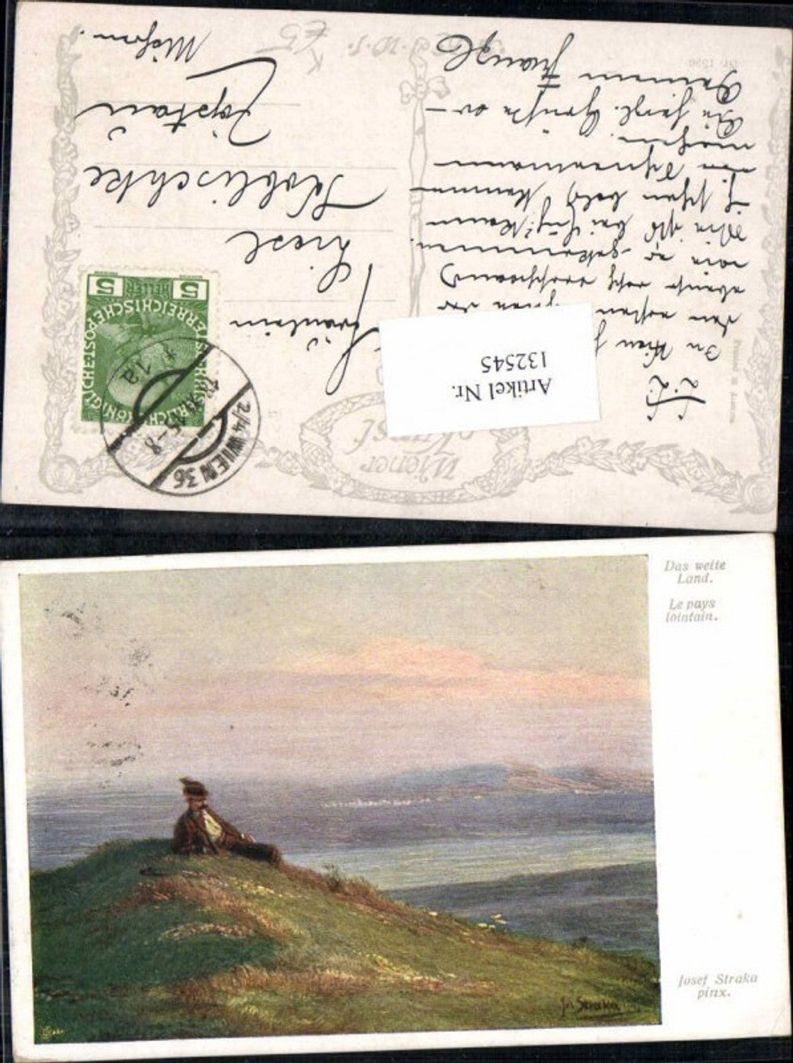 132545,Josef Straka Das weite Land Jäger jagd