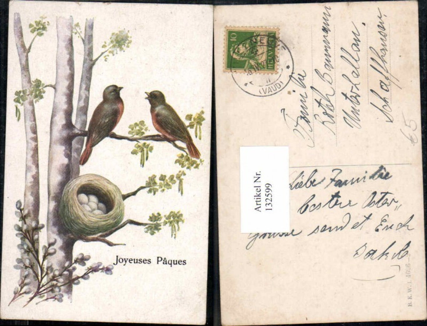 132599,Ostern Vogel Vögel Nest Eier