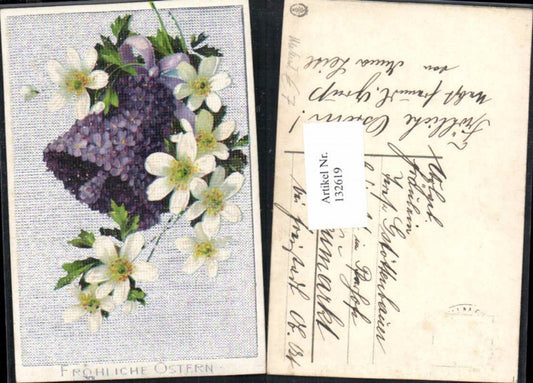 132619,Material AK Glocke aus Blumen Ostern