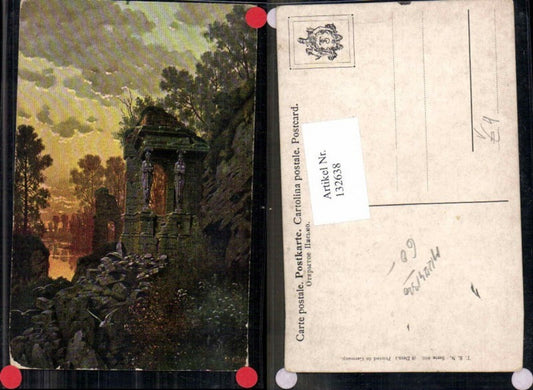 132638,Theo Stroefer Nr 800 Römische Ruine