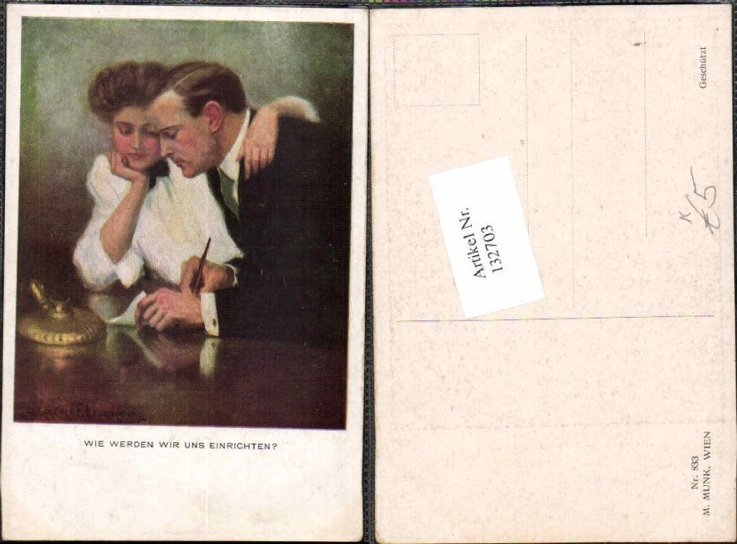 132703,M. Munk Vienne 833 Wie werden wir uns einrichten