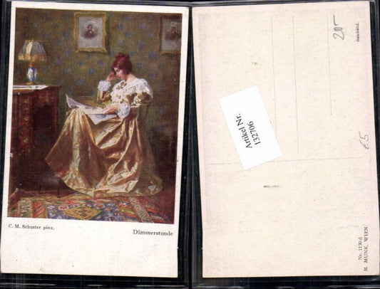 132706,M. Munk Vienne 1130 d C.M. Schuster Dämmerstunde