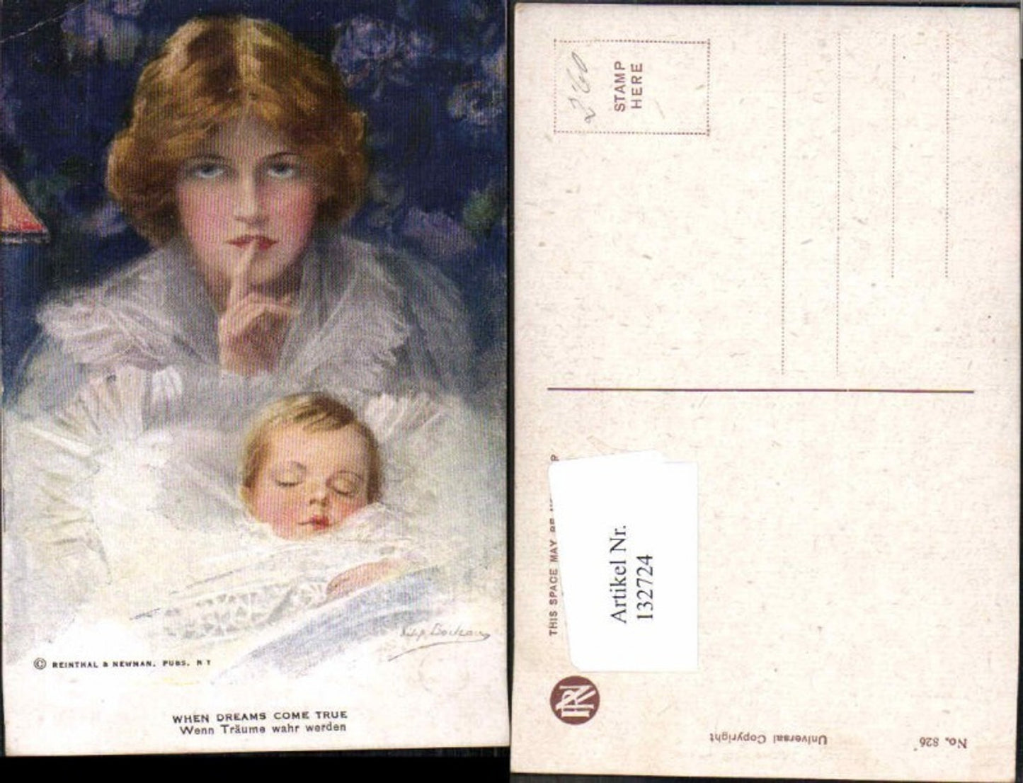132724,Reinthal & Newman 826 Philip Boileau When Dreams come true Mutter Kind