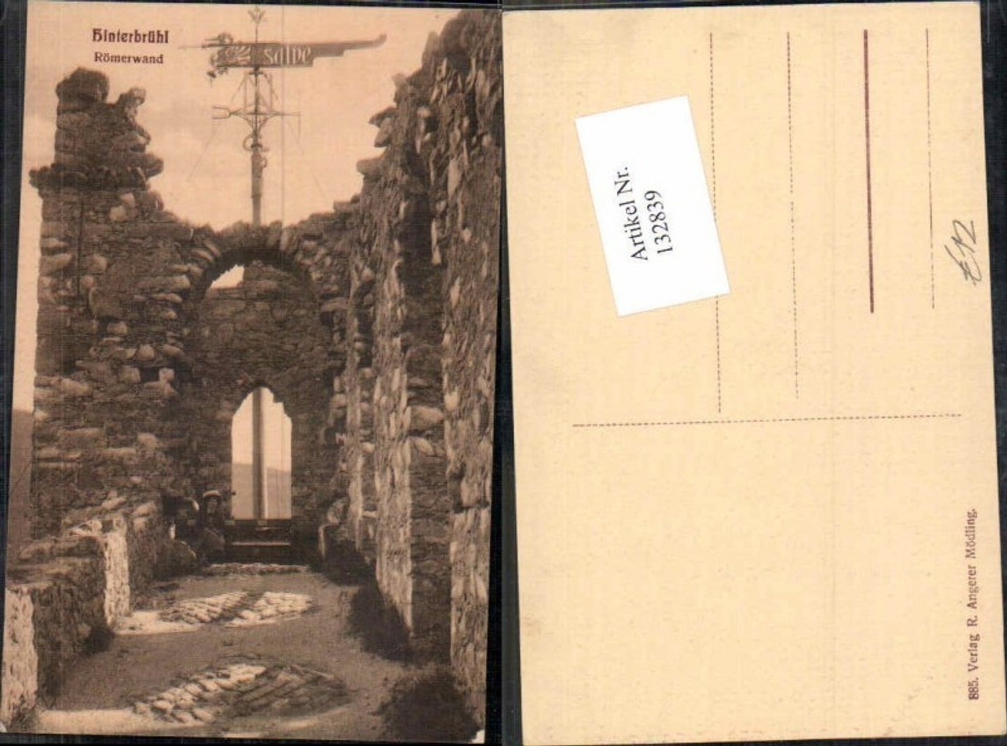 132839,Hinterbrühl bei Mödling Römerwand