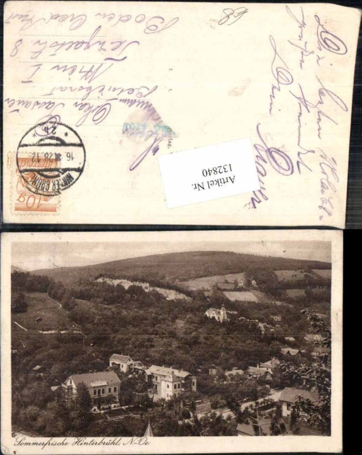 132840,Hinterbrühl bei Mödling 1928