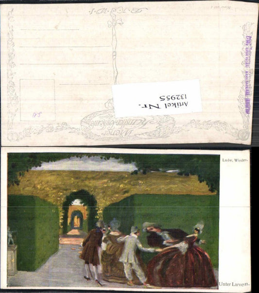 132955,Ludwig Wieden Unter Larven