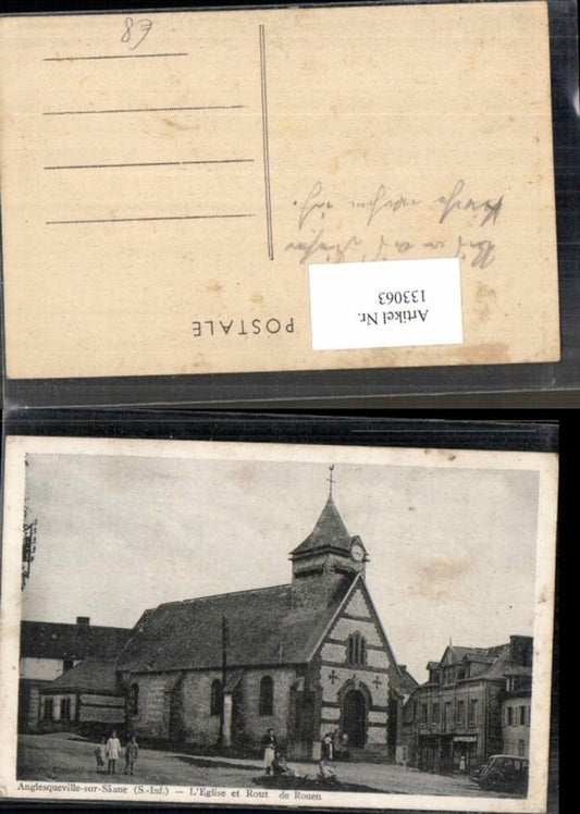 133063,Anglesqueville sur Saane S. Inf. Kirche Kinder