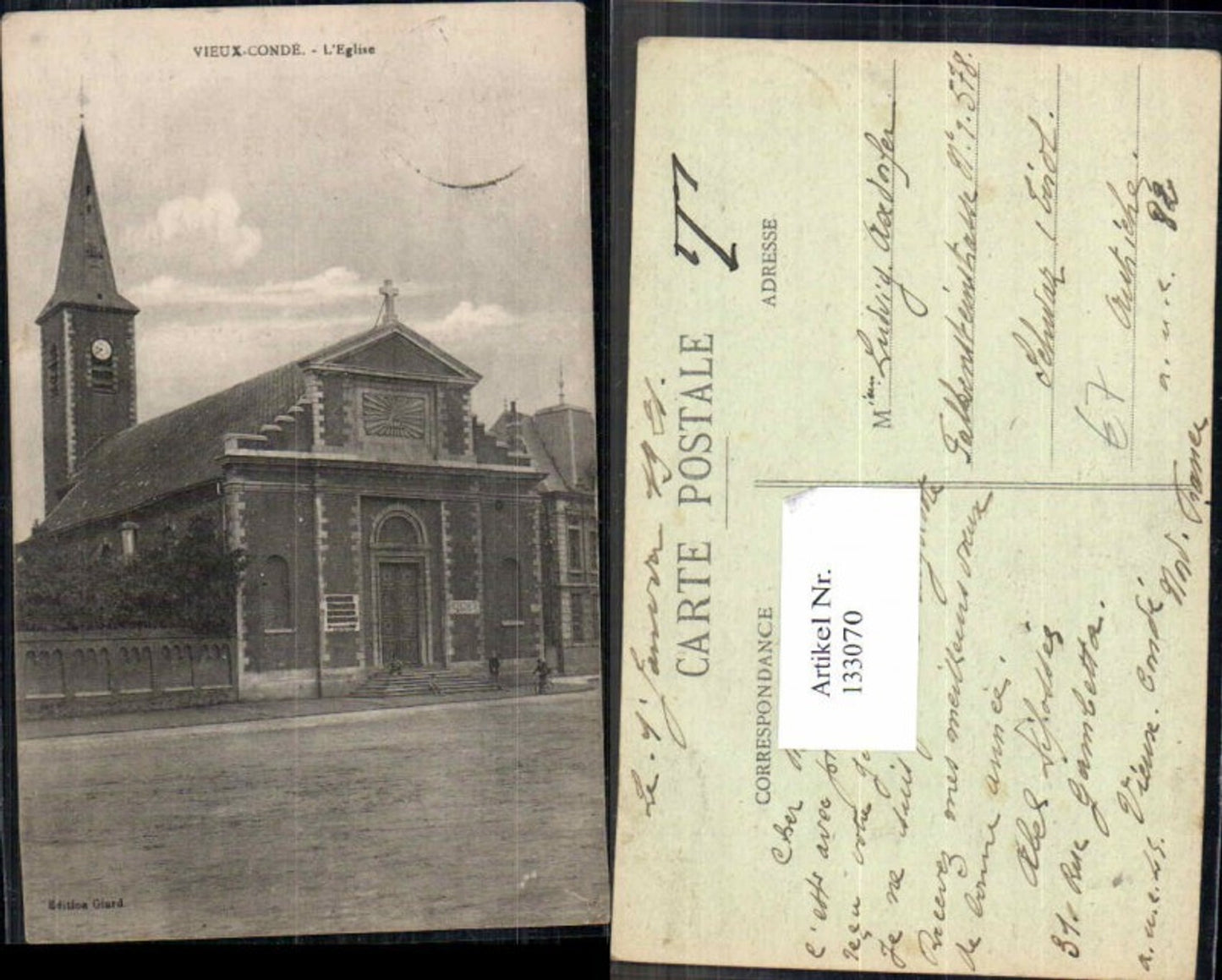 133070,Vieux Conde Kirche