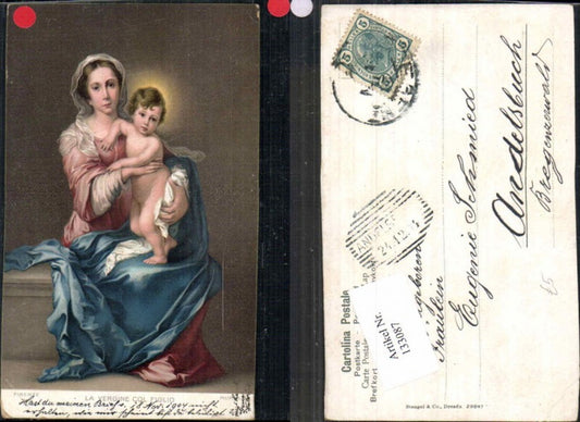 133087,Stengel & Co 29847 Murillo La vergine col Figlio