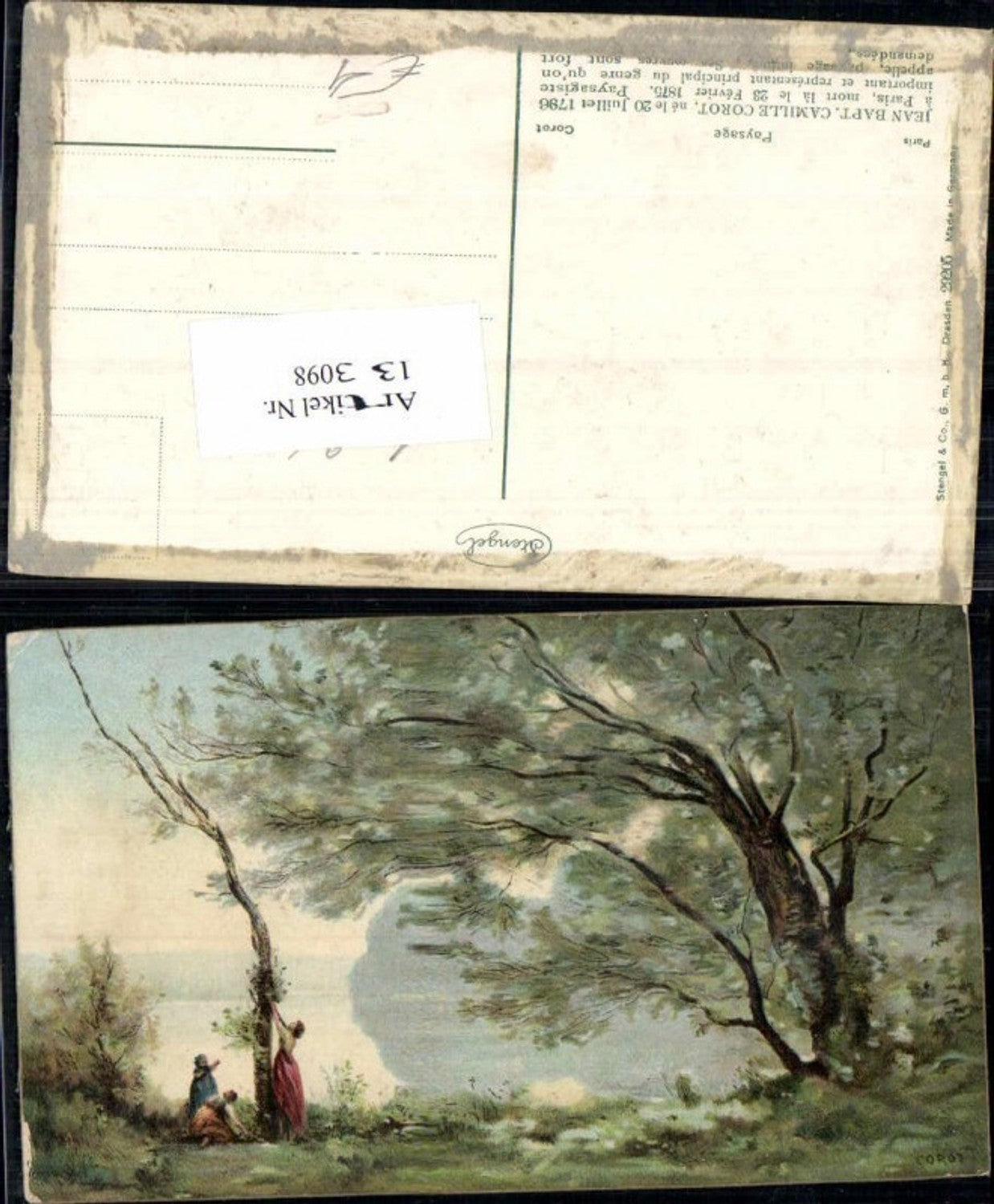 133098,Stengel & Co 29205 Corot Paysage