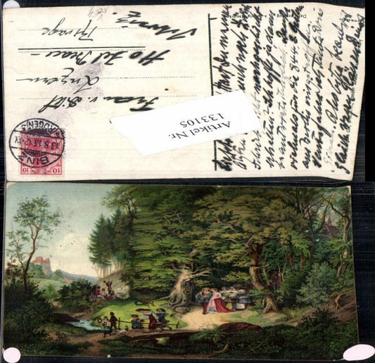 133105,Stengel & Co 29053 Ludwig Richter Der Brautzug