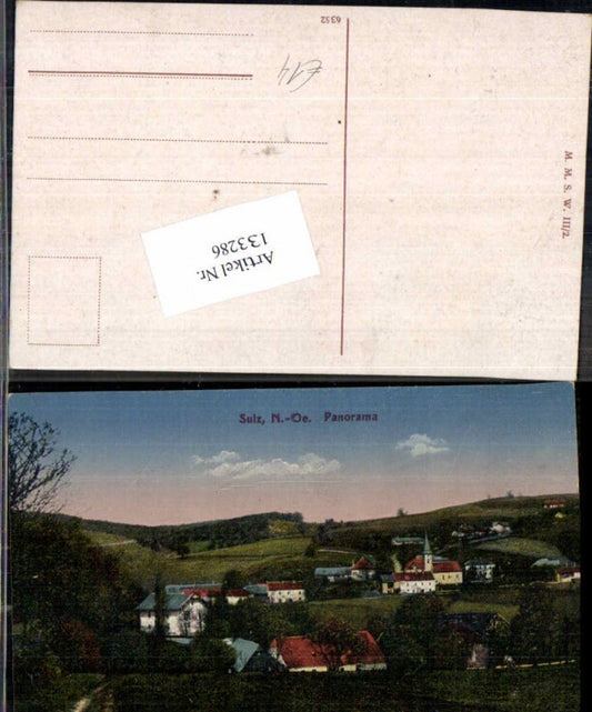 133286,Sulz Stangau Seltene Wegansicht 1915