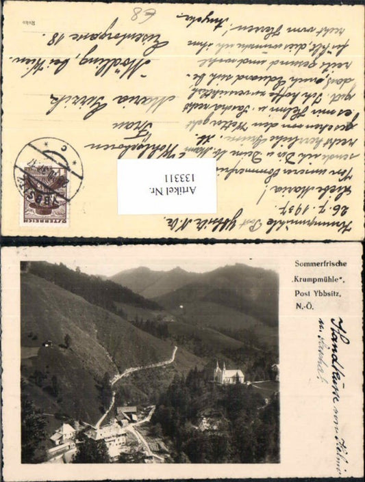 133311,Krumpmühle bei Ybbsitz Gasthaus