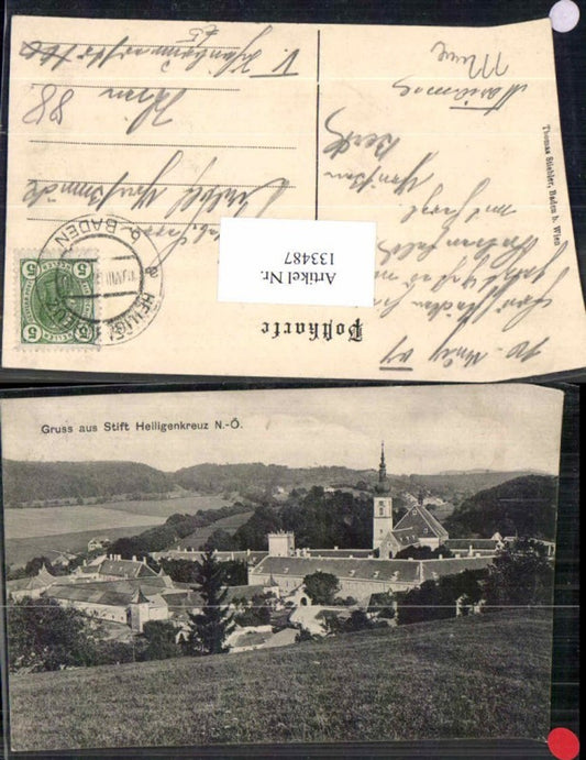 133487,Gruss aus Stift Heiligenkreuz