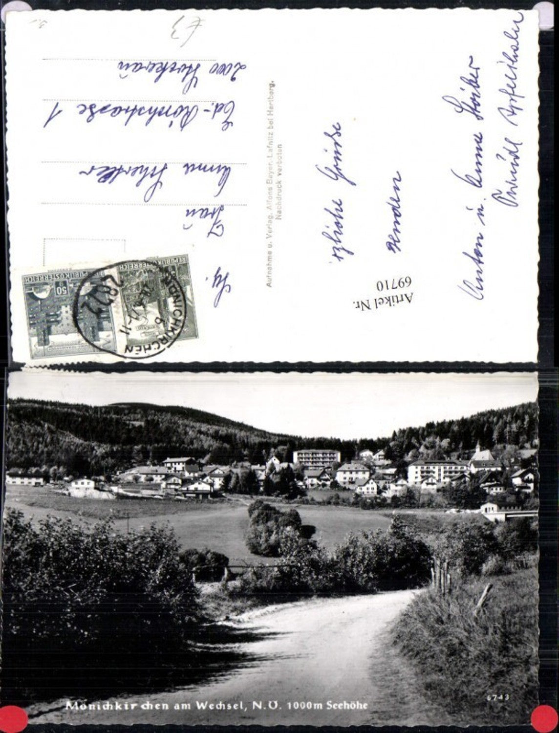 69710,Mönichkirchen am Wechsel Detailansicht