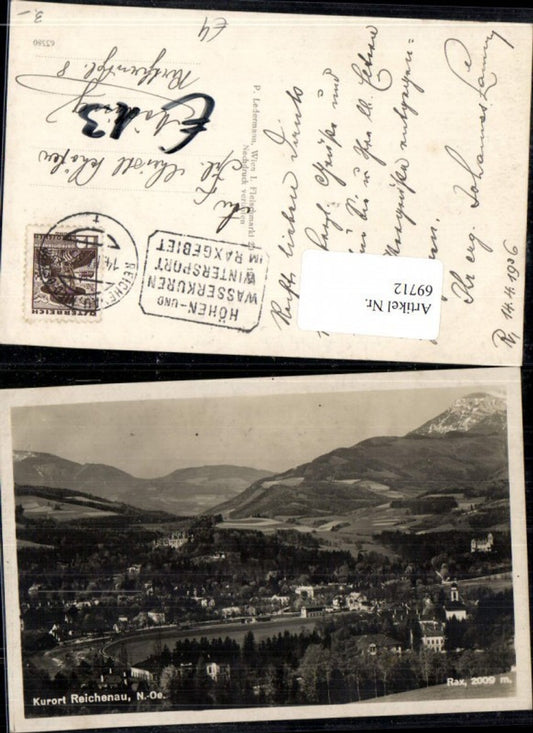 69712,Kurort Reichenau Rax Ortsansicht