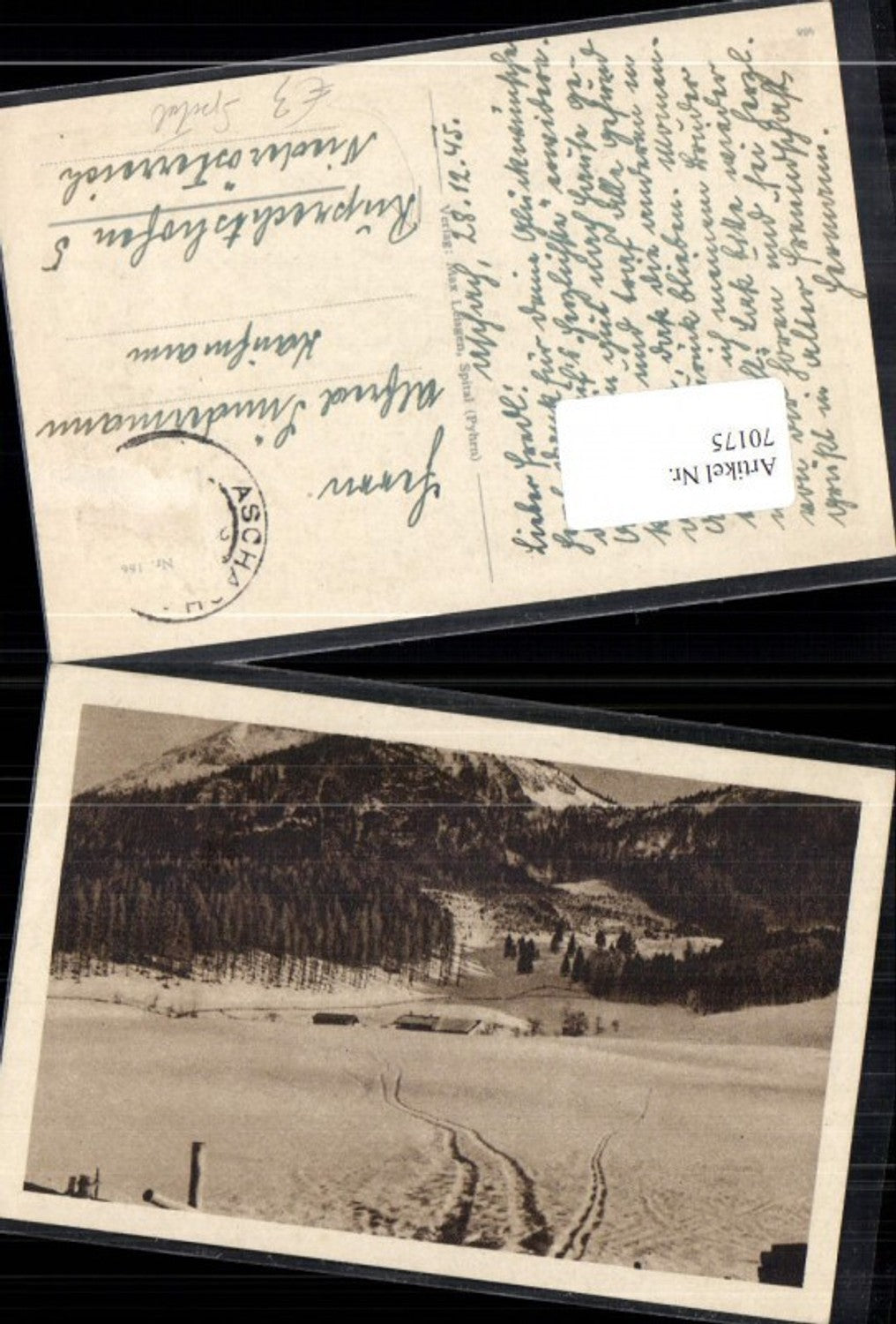 70175,Winterlandschaft bei Spital am Phyrn