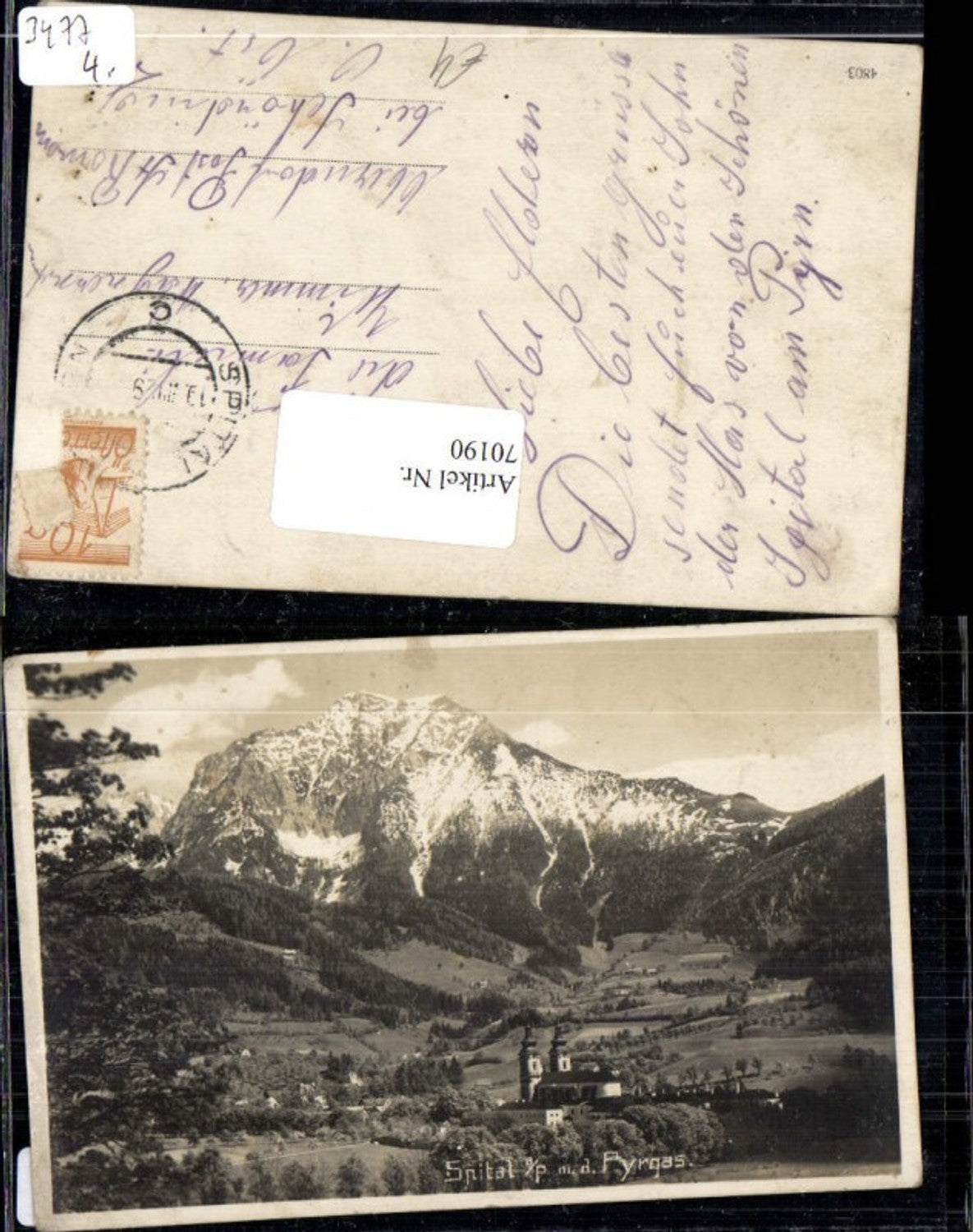 70190,Spital am Phyrn Ortsansicht