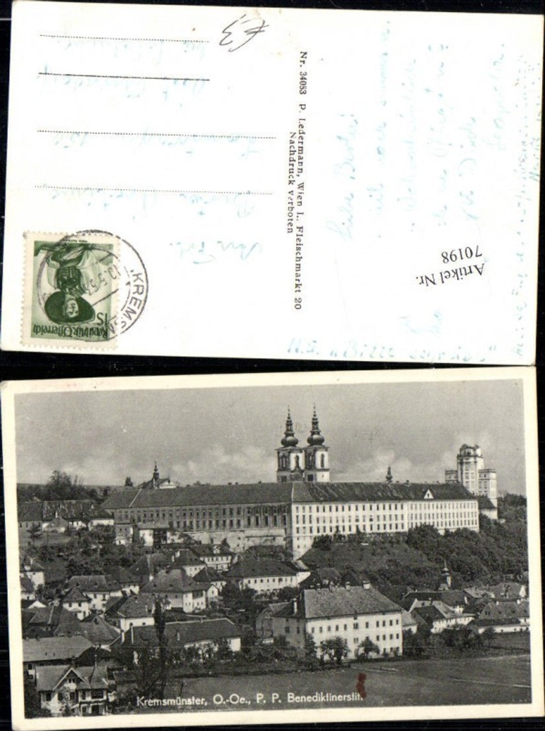 70198,Kremsmünster Benediktinerstift Detailansicht