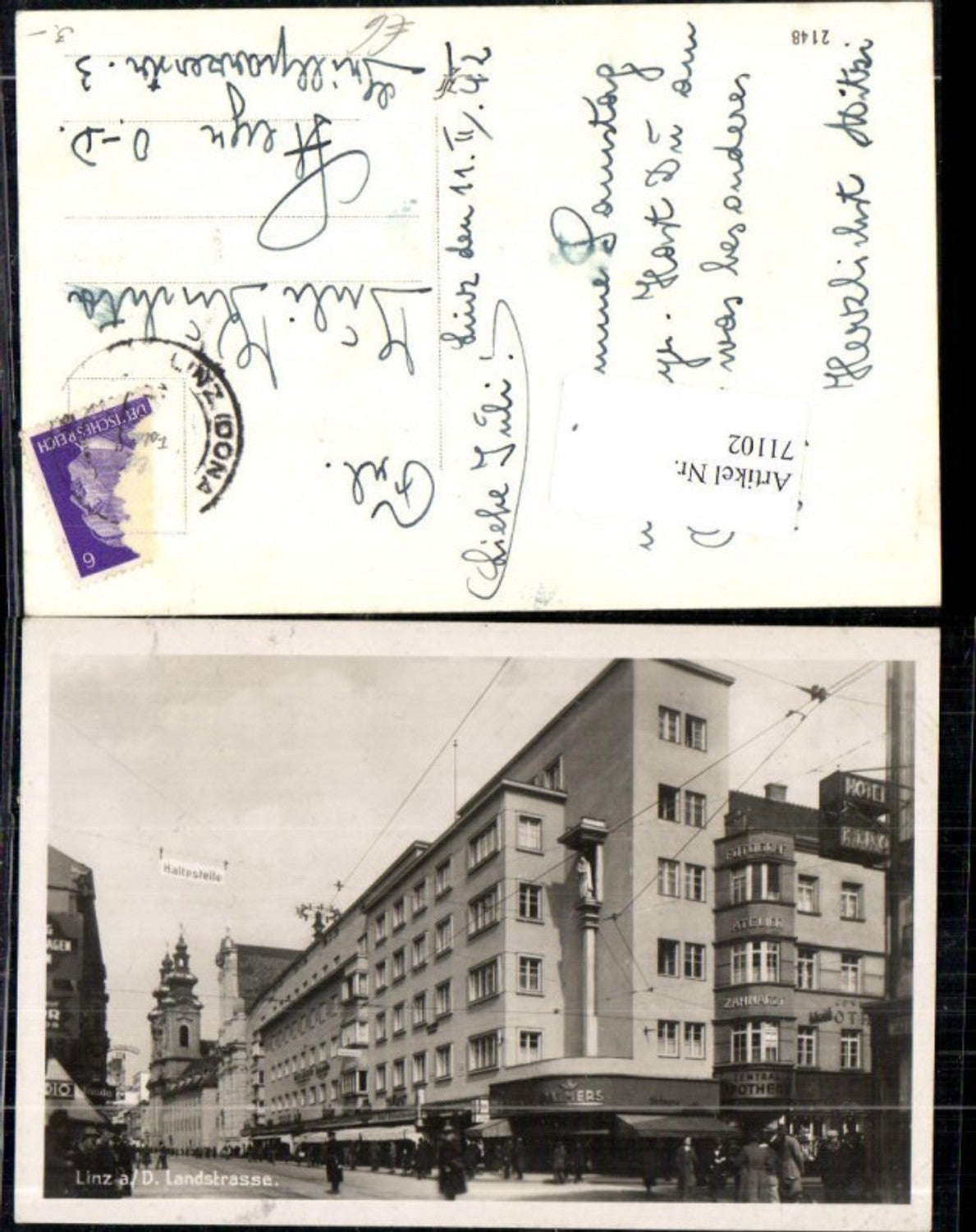 71102,Linz a.d. Donau Landstraße