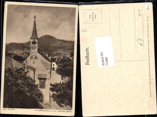 71480,Salzburg St. Georgskapelle auf Hohensalzburg