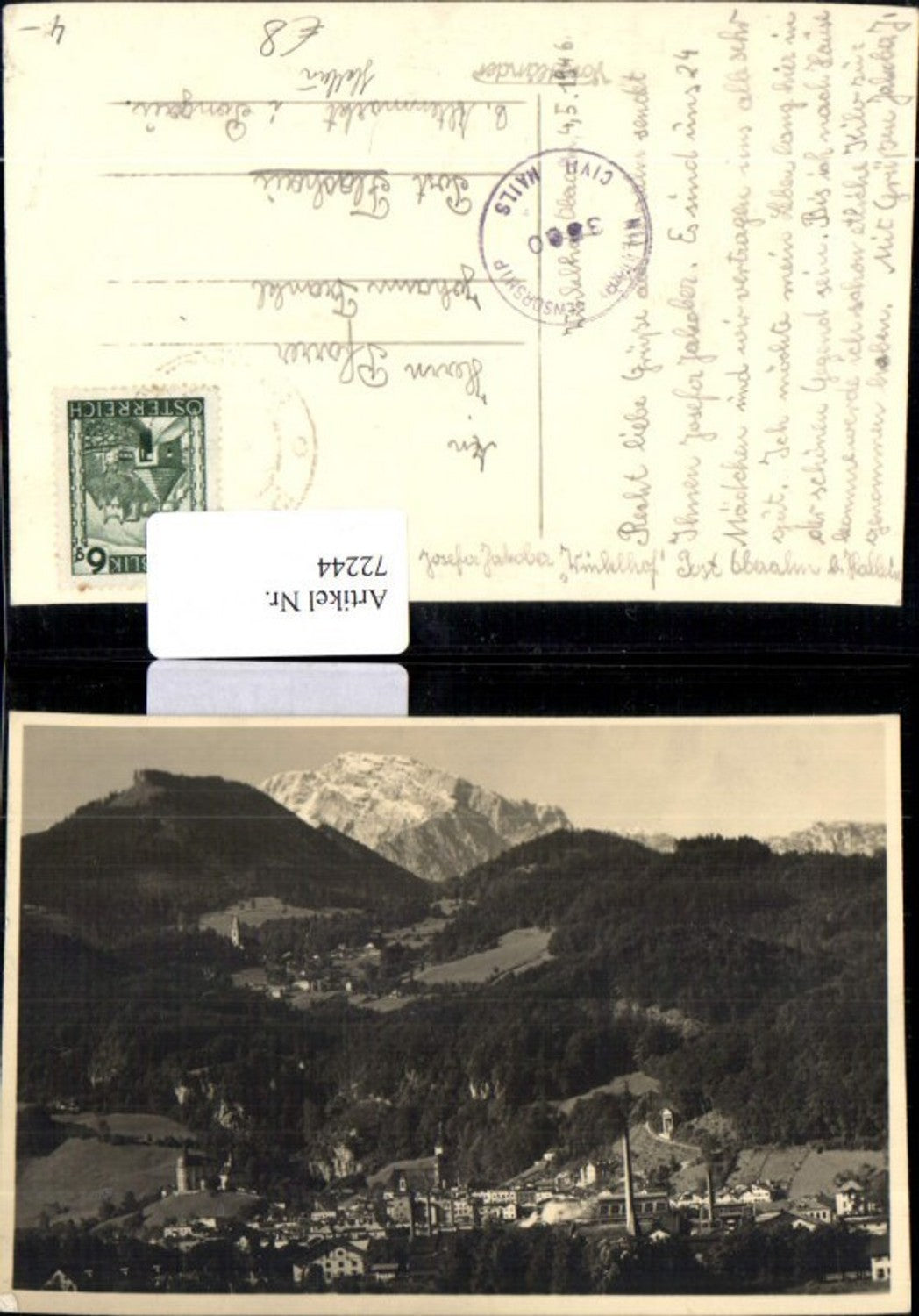 72244,Hallein Orstansicht