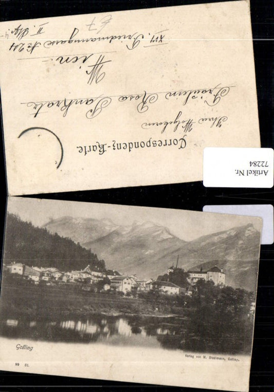 72284,Golling Bach Salzsach Burg