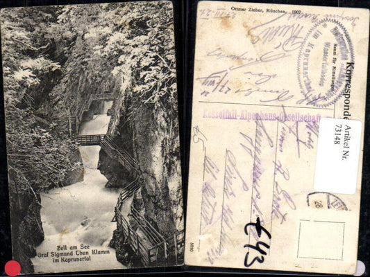 73148,Graf Sigmund Thun Klamm im Kaprunertal