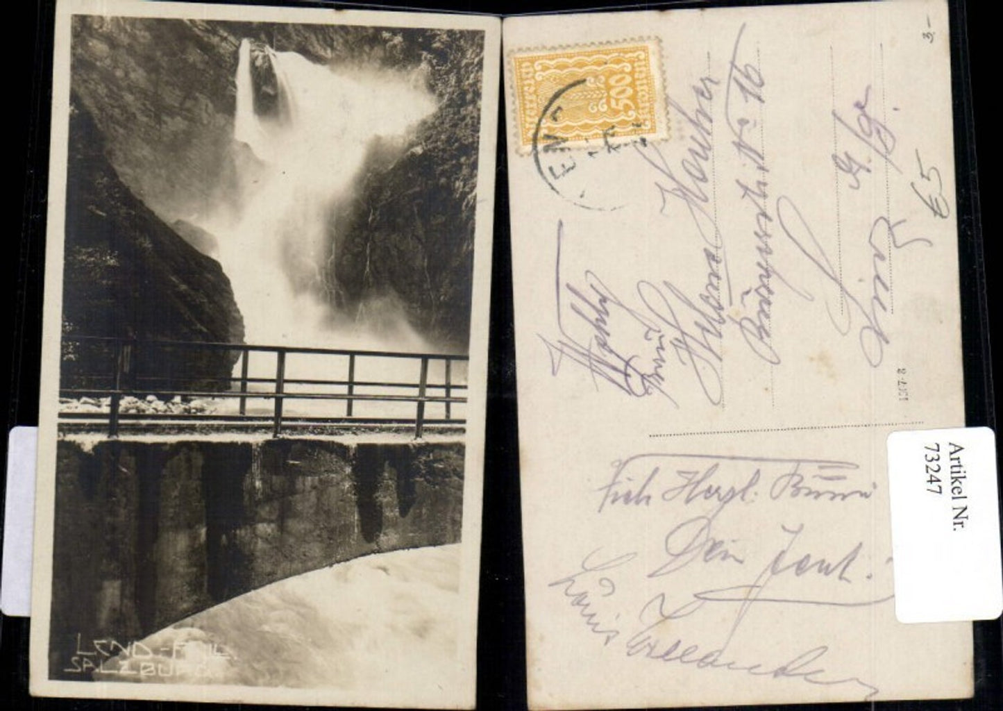 73247,Lend Pongau Fall Wasserfall