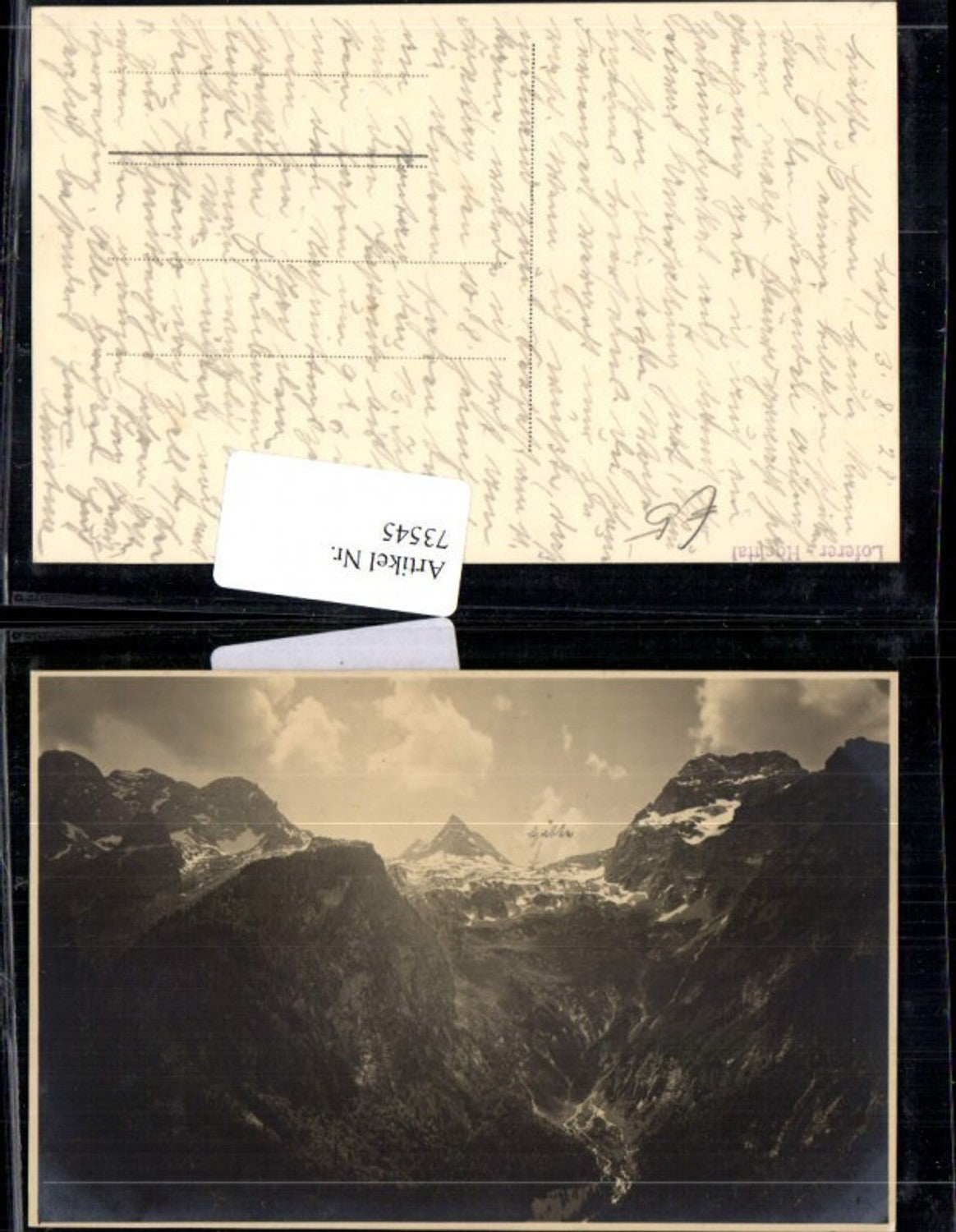 73545,Foto AK Lofer Hochtal