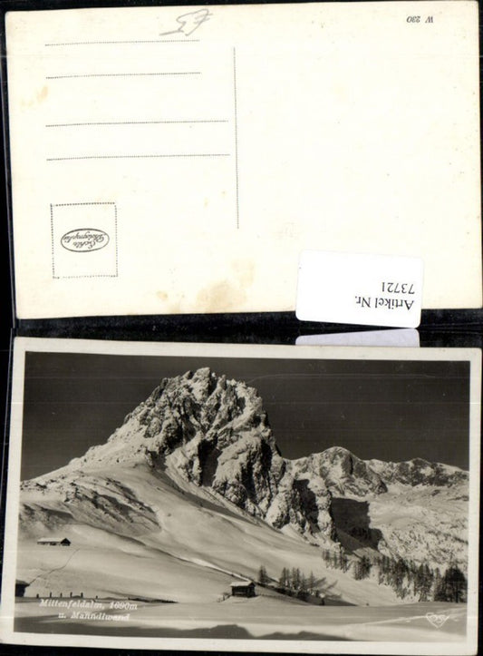 73721,Mittenfeldalm Mittenfeld Alm u. Mandelwand bei Mühlbach Hochkönig