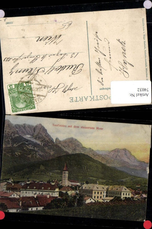 74032,Saalfelden mit dem steinernen Meer