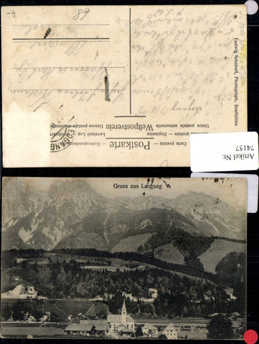 74157,Gruß aus Leogang Ortsansicht