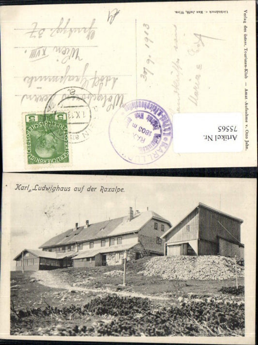 75565,Karl Ludwig Haus an der Rax Reichenau