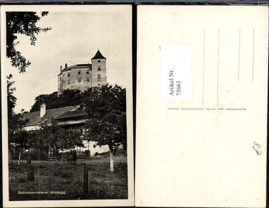 75661,Schlossmeierei Wildegg Burg Sittendorf Wienerwald