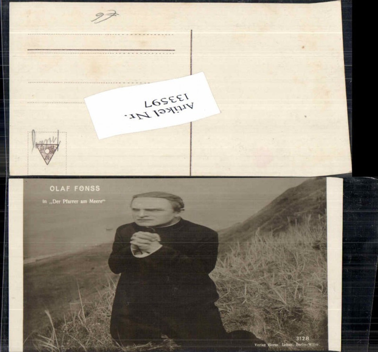 133597,Olaf Fönss Fonss Der Pfarrer am Meere pub Hermann Leiser 3128