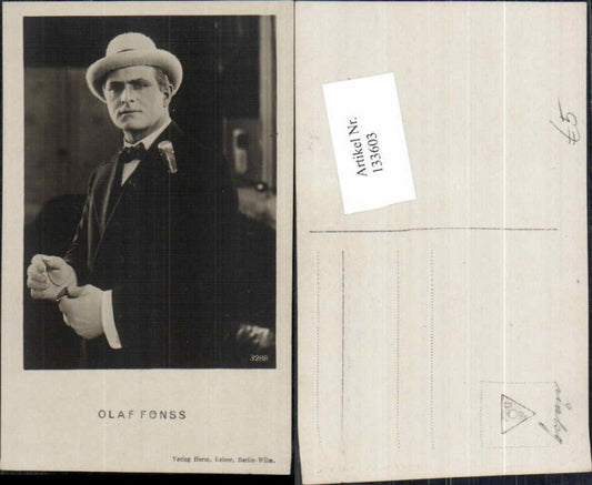 133603,Olaf Fönss Fonss Hut Hermann Leiser 3288