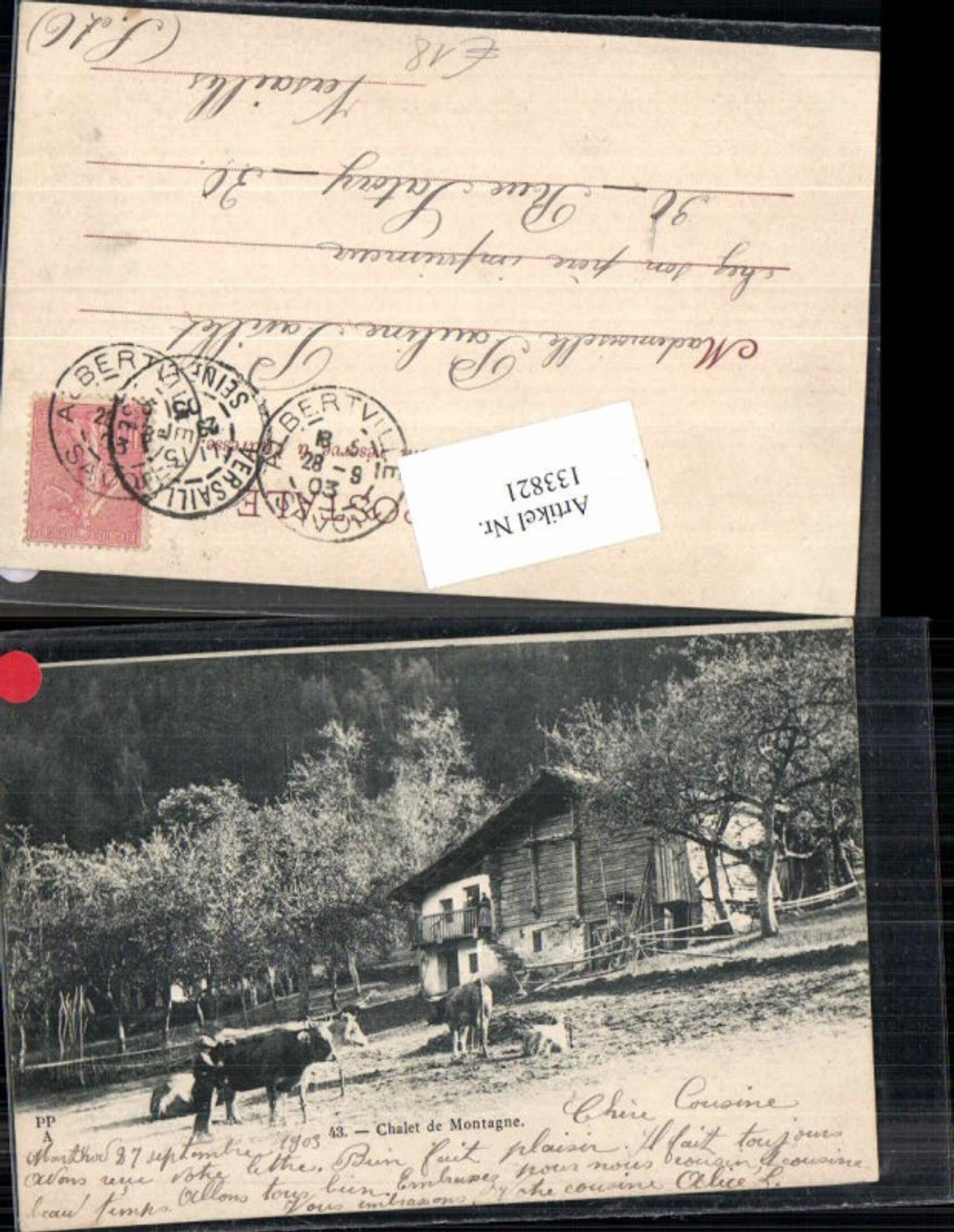 133821,Geneve Genf Chalet de Montagne Savoie