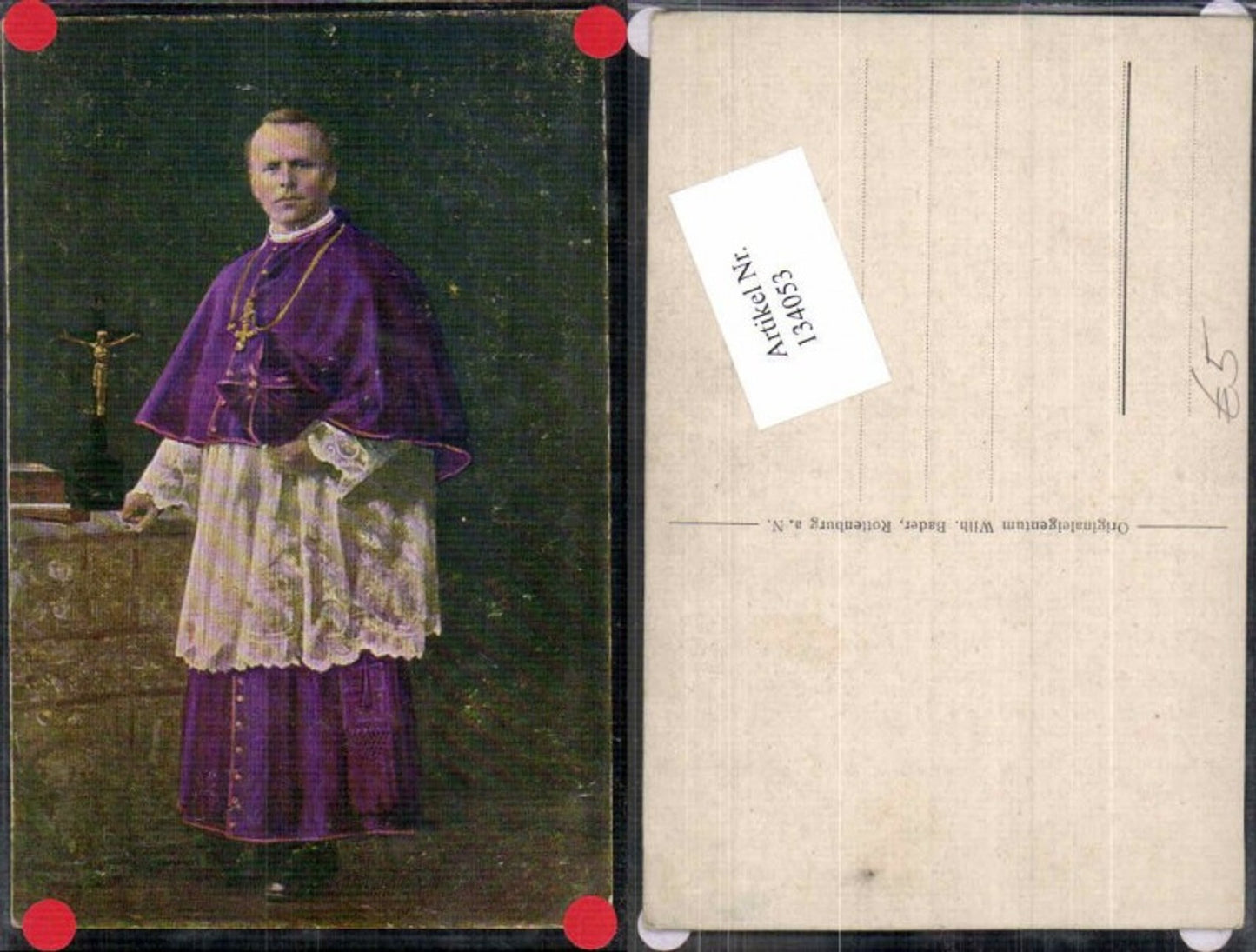 134053,Tolles Portrait Pfarrer Priester Pater