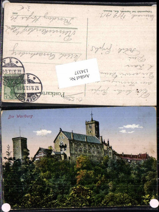 134337,Wartburg bei Eisenach