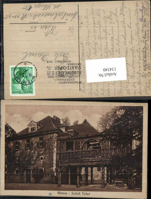 134340,Weimar Schloss Tiefurt