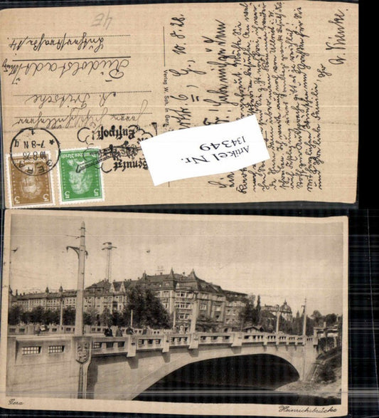 134349,Gera Heinrichsbrücke 1928