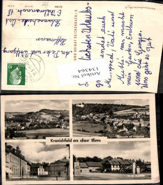 134364,Kranichfeld a.d. Ilm Gasthaus VEB Bildverlag