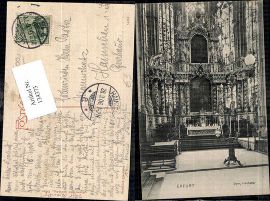 134373,Erfurt Dom Altar
